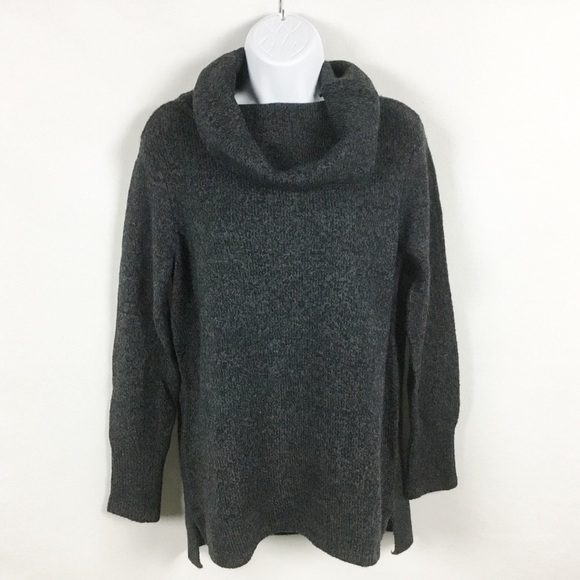 DKNY Jeans Cowl Neck Wool Blend Knit Sweater - Picture 1 of 10